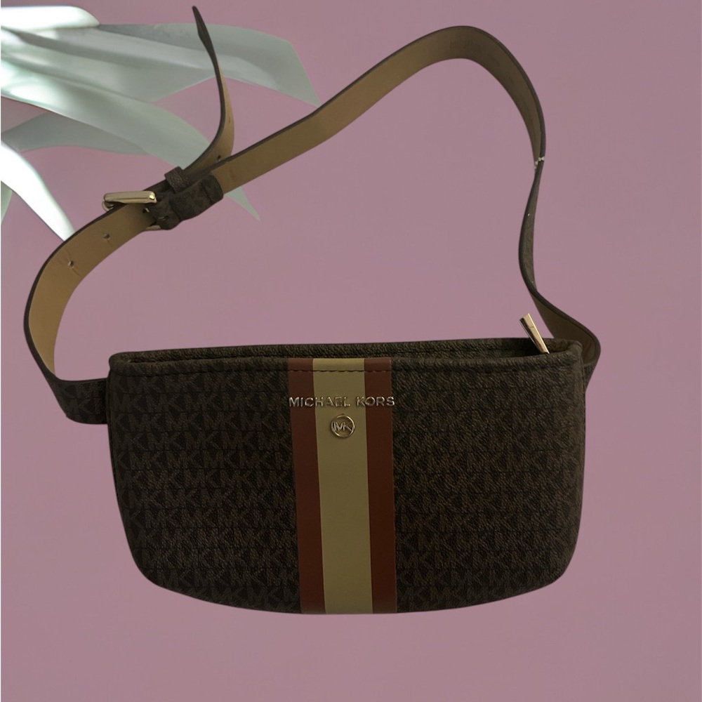 Michael Kors Brown Belt Bag